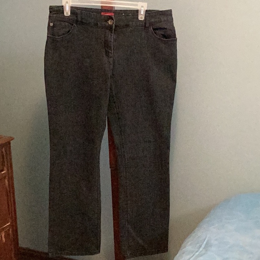 Reitmans Women's Boot Cut Jeans - Dark Blue